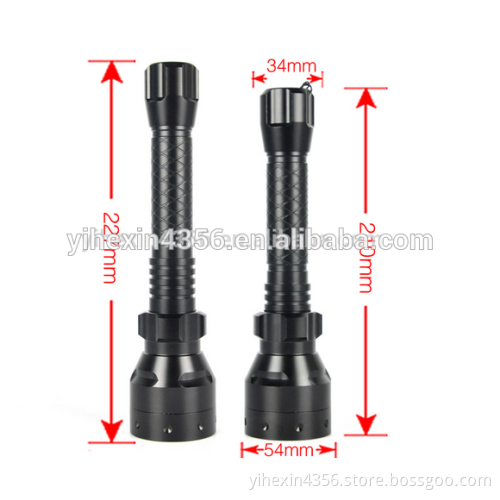 Boruit T50 Good Quality Zoom Infrared Laser Hunting Torch Flashlight